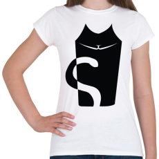PRINTFASHION cica - Női póló - Fehér