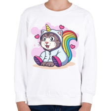 PRINTFASHION Cicakornis - Gyerek pulóver - Fehér gyerek pulóver, kardigán