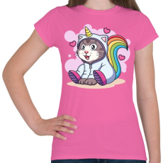 PRINTFASHION Cicakornis - Női póló - Rózsaszín