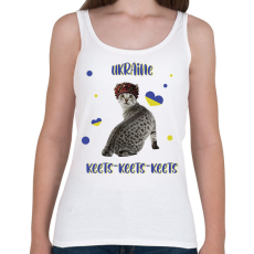 PRINTFASHION Cicc-cicc - Ukraine - Női atléta - Fehér