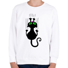 PRINTFASHION Cicmic, aki hazavár - Gyerek pulóver - Fehér gyerek pulóver, kardigán