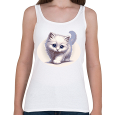 PRINTFASHION Cicus - Női atléta - Fehér