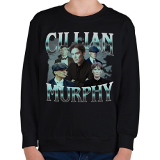 PRINTFASHION Cillian Murphy - Gyerek pulóver - Fekete