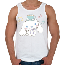 PRINTFASHION Cinnamonroll Sanrio - Férfi atléta - Fehér atléta, trikó