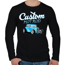 PRINTFASHION Classic car  - Férfi hosszú ujjú póló - Fekete férfi póló