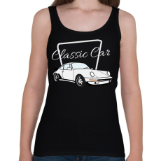 PRINTFASHION Classic Car - Női atléta - Fekete