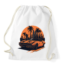 PRINTFASHION Classic car - Sportzsák, Tornazsák - Fehér tornazsák