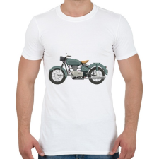 PRINTFASHION Classic - Férfi póló - Fehér férfi póló