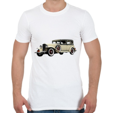 PRINTFASHION Classic - Férfi póló - Fehér férfi póló