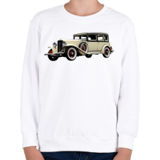 PRINTFASHION Classic - Gyerek pulóver - Fehér gyerek pulóver, kardigán