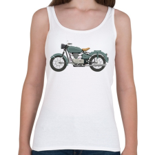 PRINTFASHION Classic - Női atléta - Fehér női trikó