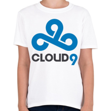 PRINTFASHION Cloud9 logo - Gyerek póló - Fehér gyerek póló