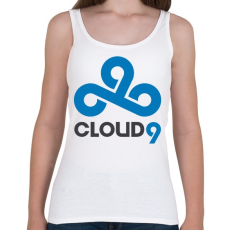 PRINTFASHION Cloud9 logo - Női atléta - Fehér