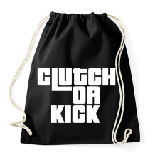 PRINTFASHION Clutch or Kick  - Sportzsák, Tornazsák - Fekete tornazsák