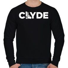 PRINTFASHION Clyde páros póló - Férfi pulóver - Fekete