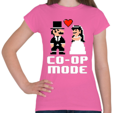 PRINTFASHION CO-OP Mode - Női póló - Rózsaszín