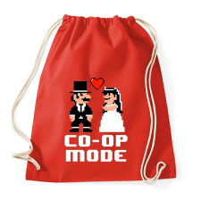PRINTFASHION CO-OP Mode - Sportzsák, Tornazsák - Piros tornazsák
