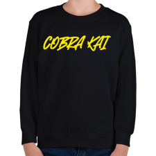 PRINTFASHION COBRA KAI 1 - Gyerek pulóver - Fekete gyerek pulóver, kardigán