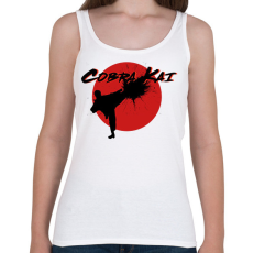 PRINTFASHION Cobra Kai - Női atléta - Fehér