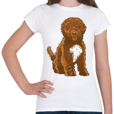 PRINTFASHION Cockapoo kutya - Női póló - Fehér