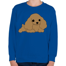 PRINTFASHION Cocker spániel - Gyerek pulóver - Királykék gyerek pulóver, kardigán