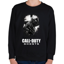 PRINTFASHION COD: Ghosts - Gyerek pulóver - Fekete gyerek pulóver, kardigán