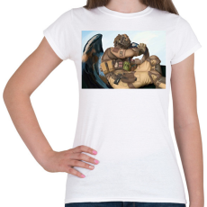 PRINTFASHION CoD König - Női póló - Fehér