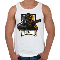 PRINTFASHION COD: Warzone - Férfi atléta - Fehér