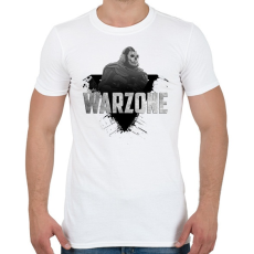 PRINTFASHION COD: Warzone - Férfi póló - Fehér
