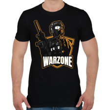 PRINTFASHION COD: Warzone - Férfi póló - Fekete férfi póló