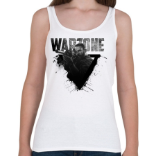 PRINTFASHION COD: Warzone - Női atléta - Fehér női trikó