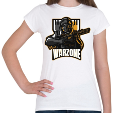 PRINTFASHION COD: Warzone - Női póló - Fehér női póló