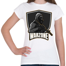 PRINTFASHION COD: Warzone - Női póló - Fehér női póló