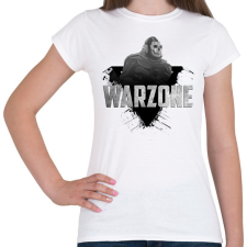 PRINTFASHION COD: Warzone - Női póló - Fehér női póló