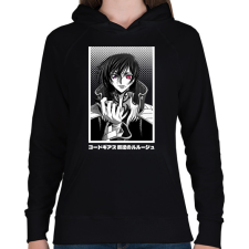 PRINTFASHION Code Geass - Női kapucnis pulóver - Fekete női pulóver, kardigán