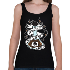 PRINTFASHION coffee.halloween - Női atléta - Fekete