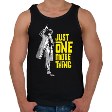 PRINTFASHION Columbo hadnagy - Férfi atléta - Fekete