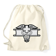 PRINTFASHION Combat Medic - Sportzsák, Tornazsák - Natúr tornazsák