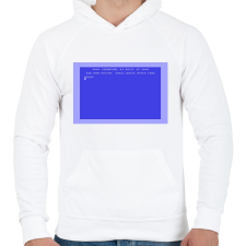 PRINTFASHION Commodore 64 - Férfi kapucnis pulóver - Fehér női pulóver, kardigán