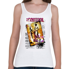 PRINTFASHION CONTROL - Női atléta - Fehér