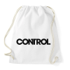 PRINTFASHION Control - Sportzsák, Tornazsák - Fehér