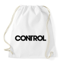 PRINTFASHION Control - Sportzsák, Tornazsák - Fehér tornazsák