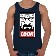PRINTFASHION Cook - Férfi atléta - Sötétkék atléta, trikó
