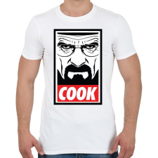 PRINTFASHION Cook - Férfi póló - Fehér férfi póló