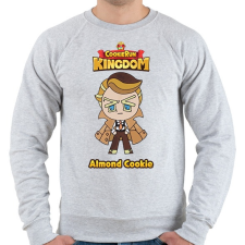 PRINTFASHION Cookie Run Kingdom - Almond Cookie - Férfi pulóver - Sport szürke férfi pulóver, kardigán