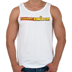 PRINTFASHION Cookie Run Kingdom - Logo - Férfi atléta - Fehér