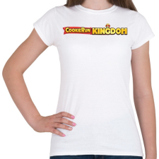 PRINTFASHION Cookie Run Kingdom - Logo - Női póló - Fehér női póló