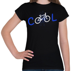 PRINTFASHION COOL - Női póló - Fekete