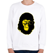 PRINTFASHION Cornelius - Gyerek pulóver - Fehér gyerek pulóver, kardigán