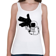 PRINTFASHION Cosmoshadow - Női atléta - Fehér